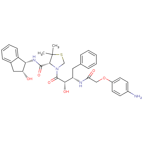 Chemical structure of BindingDB Monomer ID 50273733