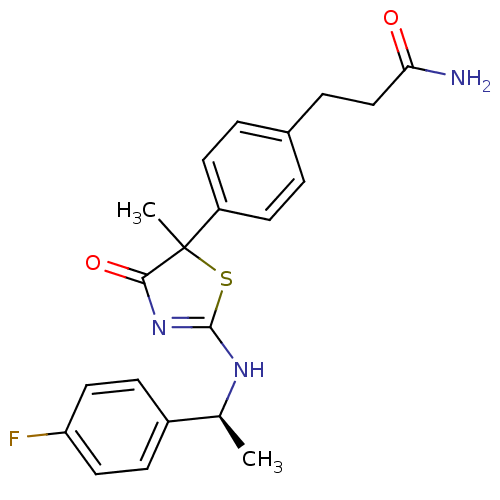 Chemical structure of BindingDB Monomer ID 50273824