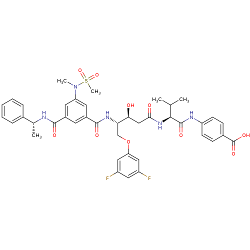 Chemical structure of BindingDB Monomer ID 50274109