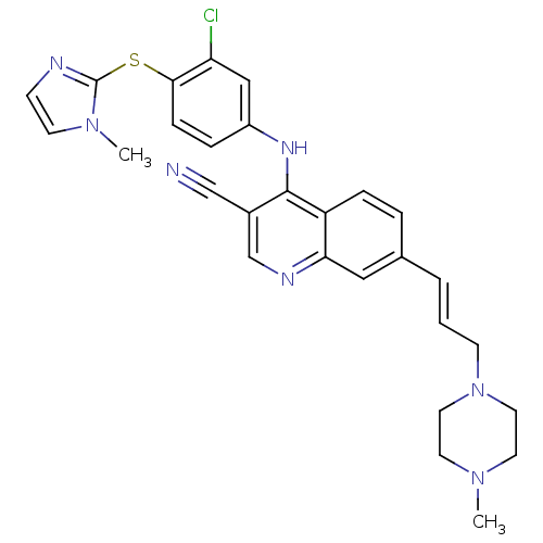 Chemical structure of BindingDB Monomer ID 50274243