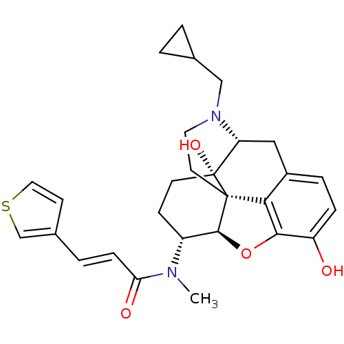 Chemical structure of BindingDB Monomer ID 50274256
