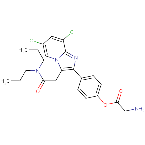 Chemical structure of BindingDB Monomer ID 50274261