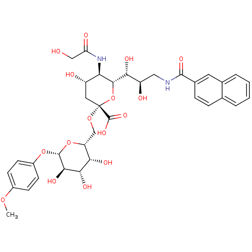 Chemical structure of BindingDB Monomer ID 50274282