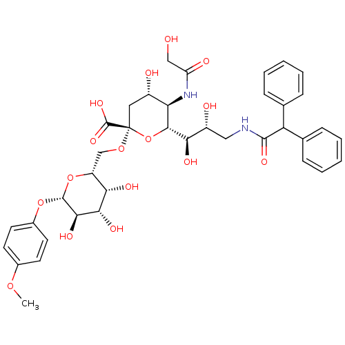 Chemical structure of BindingDB Monomer ID 50274285