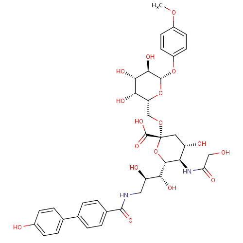 Chemical structure of BindingDB Monomer ID 50274292