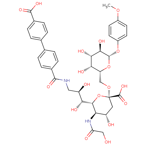 Chemical structure of BindingDB Monomer ID 50274294