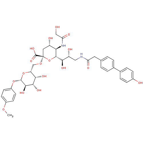 Chemical structure of BindingDB Monomer ID 50274296