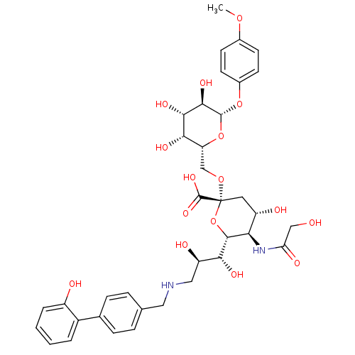 Chemical structure of BindingDB Monomer ID 50274307