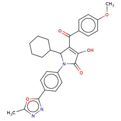 Chemical structure of BindingDB Monomer ID 50274322