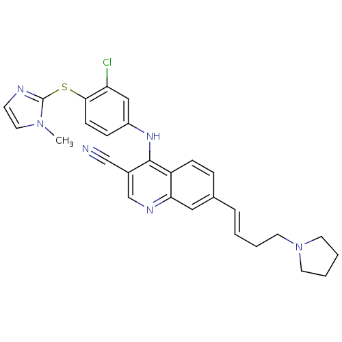 Chemical structure of BindingDB Monomer ID 50274334
