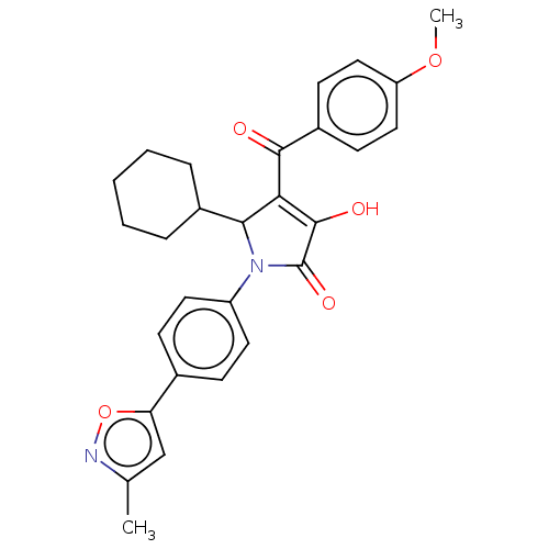 Chemical structure of BindingDB Monomer ID 50274369