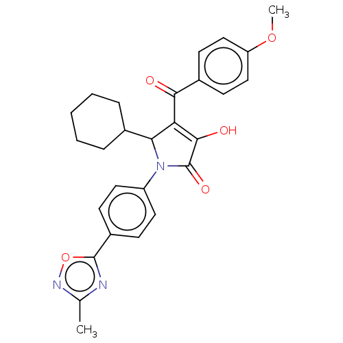 Chemical structure of BindingDB Monomer ID 50274371