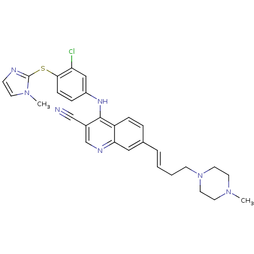 Chemical structure of BindingDB Monomer ID 50274384