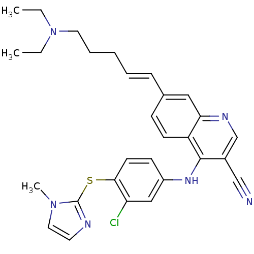 Chemical structure of BindingDB Monomer ID 50274386