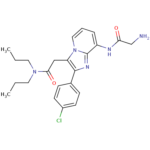 Chemical structure of BindingDB Monomer ID 50274524
