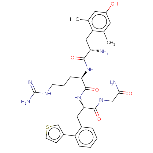 Chemical structure of BindingDB Monomer ID 50274697