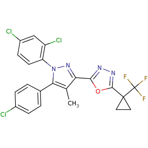 Chemical structure of BindingDB Monomer ID 50275385