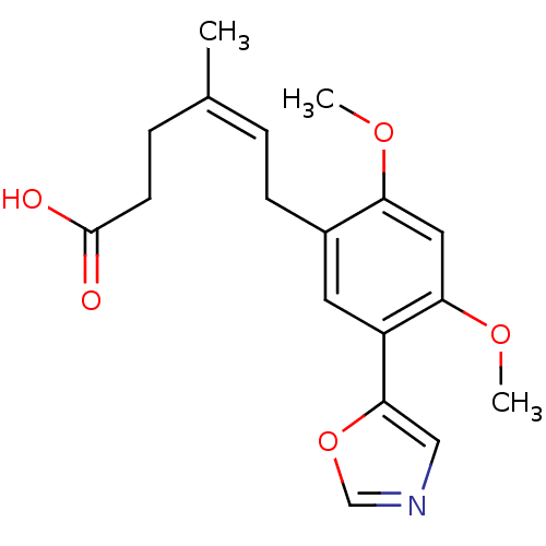 Chemical structure of BindingDB Monomer ID 50275687