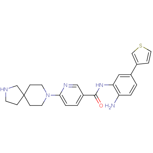 Chemical structure of BindingDB Monomer ID 50275824