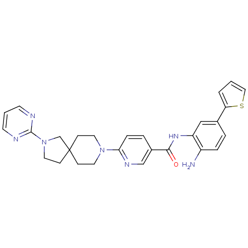 Chemical structure of BindingDB Monomer ID 50275888