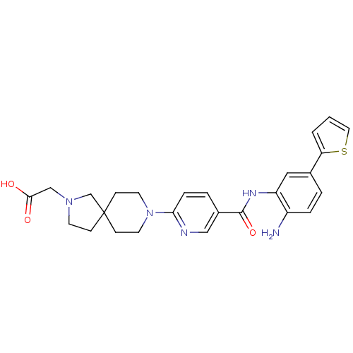Chemical structure of BindingDB Monomer ID 50275942