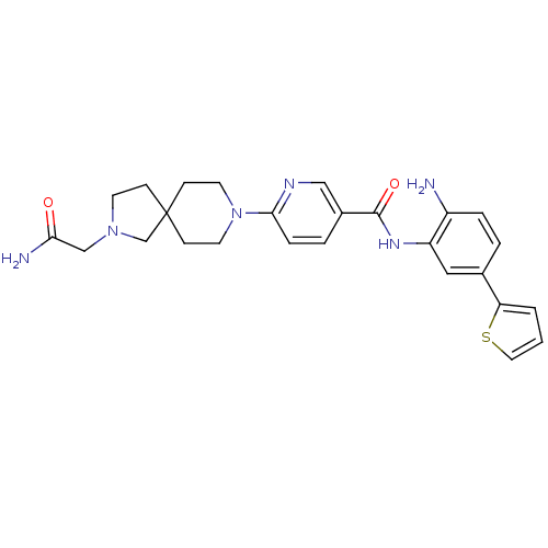 Chemical structure of BindingDB Monomer ID 50275943