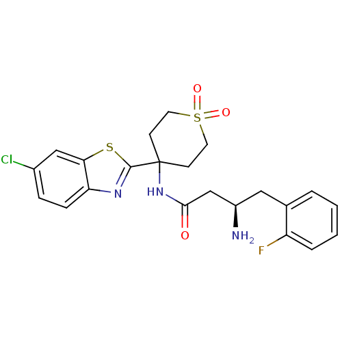 Chemical structure of BindingDB Monomer ID 50275957