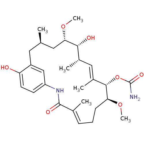 Chemical structure of BindingDB Monomer ID 50276167