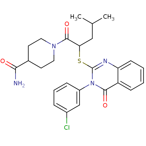 Chemical structure of BindingDB Monomer ID 50276996