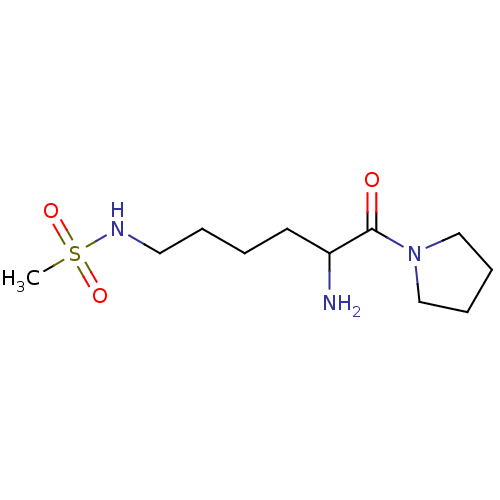 Chemical structure of BindingDB Monomer ID 50277263