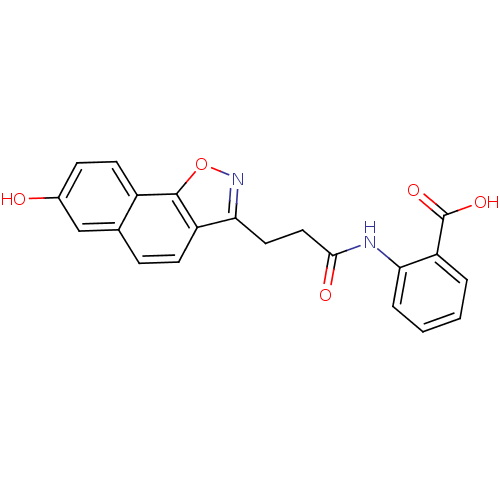 Chemical structure of BindingDB Monomer ID 50277581