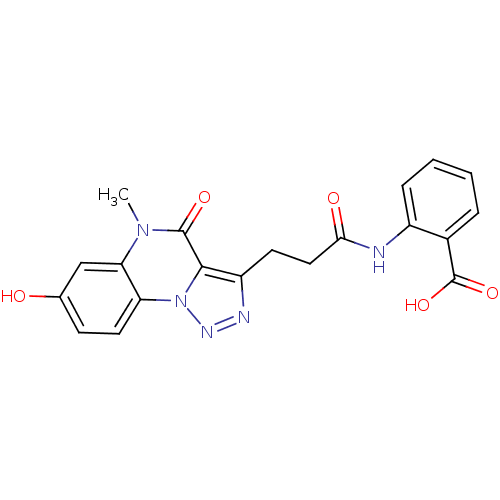 Chemical structure of BindingDB Monomer ID 50277634