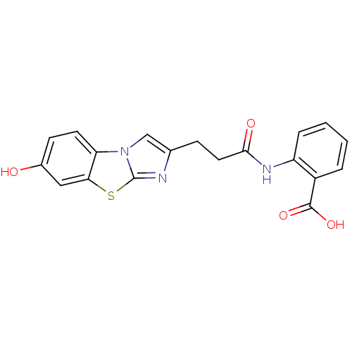 Chemical structure of BindingDB Monomer ID 50277635