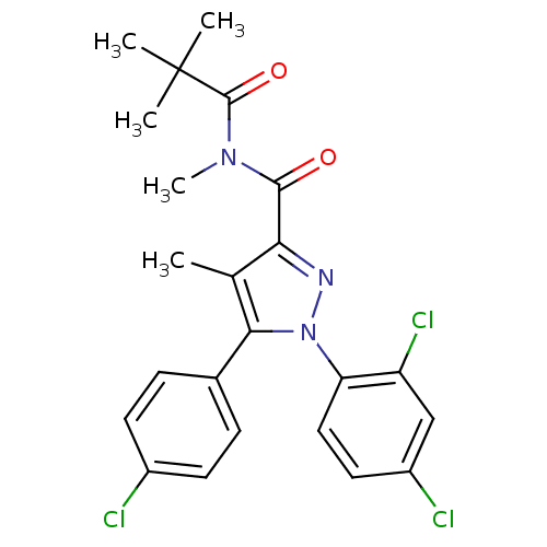 Chemical structure of BindingDB Monomer ID 50277643