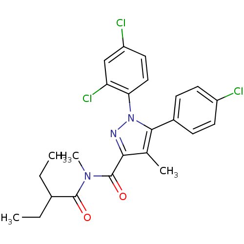 Chemical structure of BindingDB Monomer ID 50277645