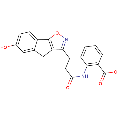 Chemical structure of BindingDB Monomer ID 50277674
