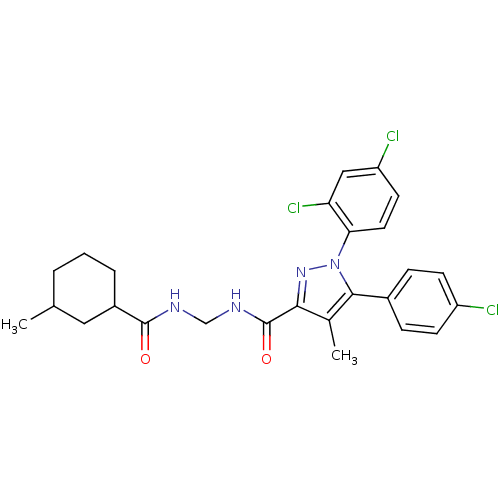 Chemical structure of BindingDB Monomer ID 50277726