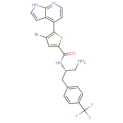 Chemical structure of BindingDB Monomer ID 50278100