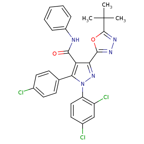 Chemical structure of BindingDB Monomer ID 50278136