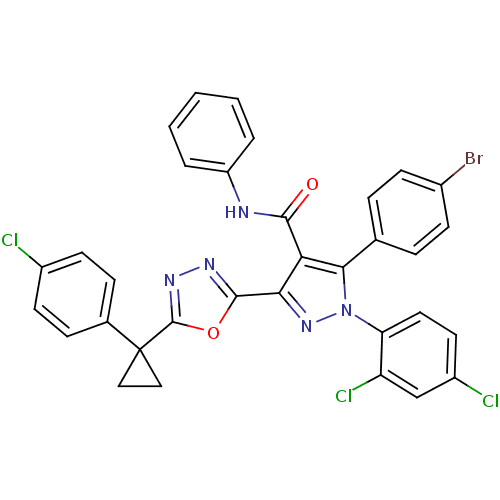 Chemical structure of BindingDB Monomer ID 50278310