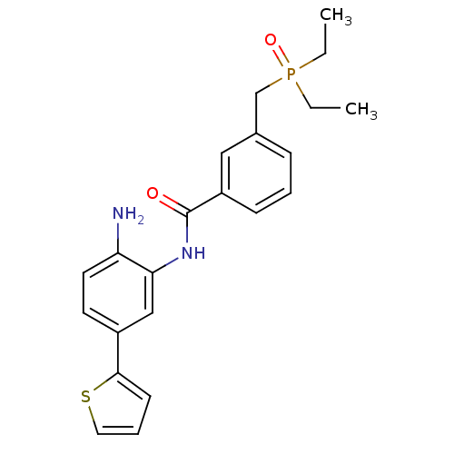 Chemical structure of BindingDB Monomer ID 50278421