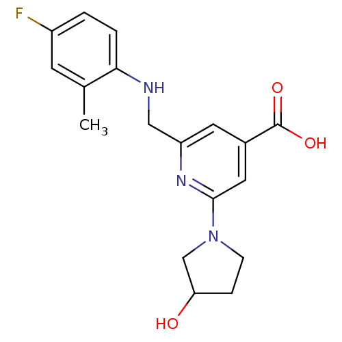 Chemical structure of BindingDB Monomer ID 50278576