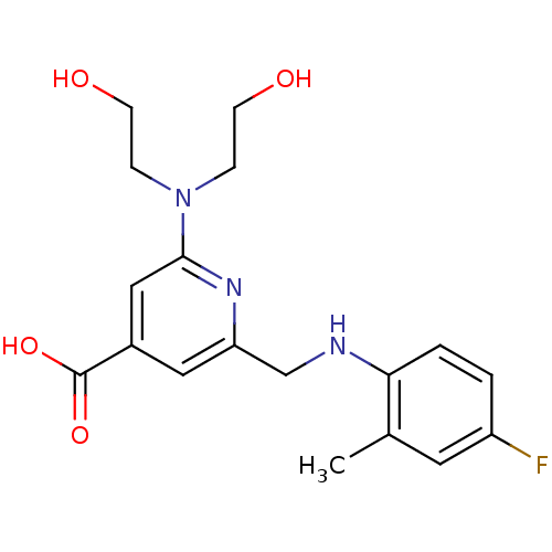Chemical structure of BindingDB Monomer ID 50278579