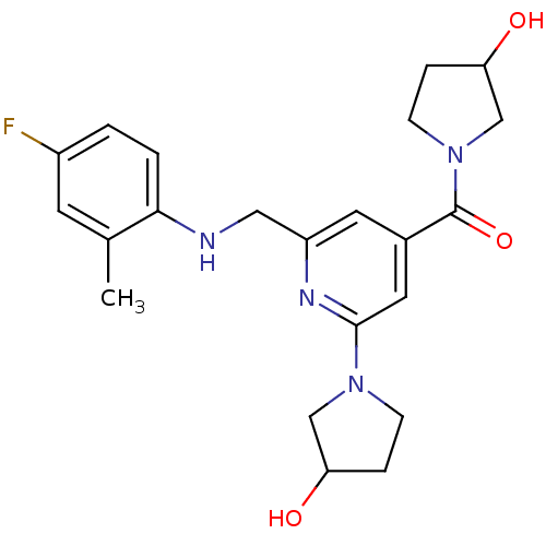 Chemical structure of BindingDB Monomer ID 50278658