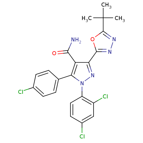 Chemical structure of BindingDB Monomer ID 50278747