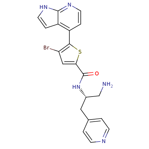 Chemical structure of BindingDB Monomer ID 50278833
