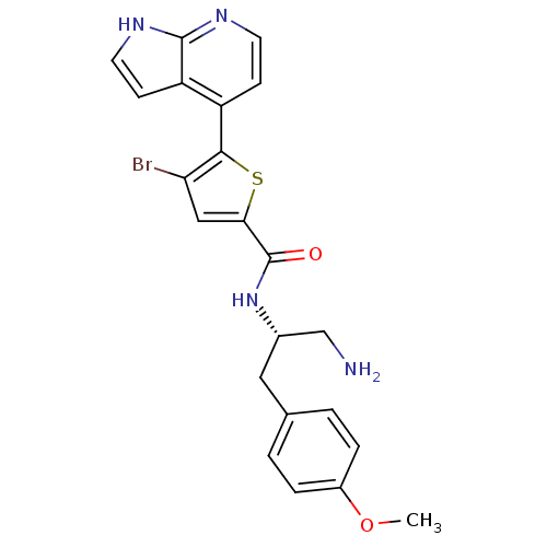 Chemical structure of BindingDB Monomer ID 50278834