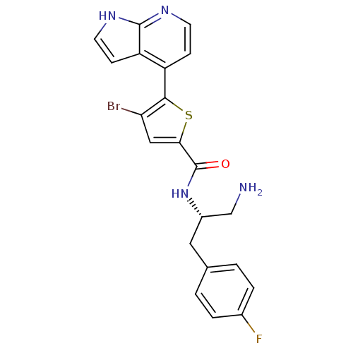 Chemical structure of BindingDB Monomer ID 50278837