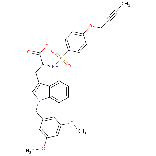 Chemical structure of BindingDB Monomer ID 50278889