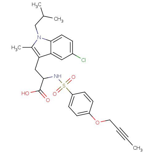 Chemical structure of BindingDB Monomer ID 50278996